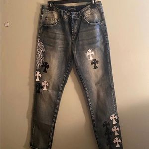 New authentic Chrome heart jeans